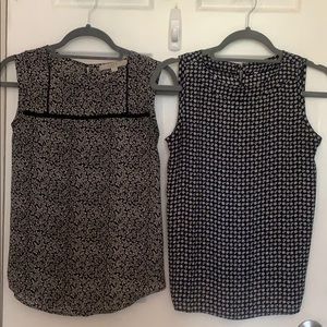 SALE - 2 cute loft tank tops!! (Both for $10)